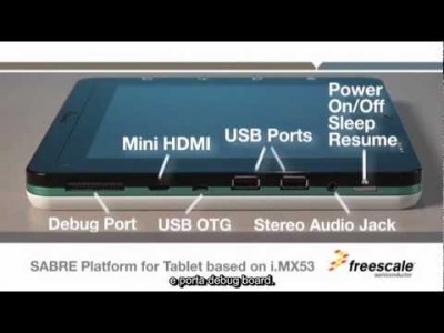 SABRE i.MX53 Freescale per Tablet